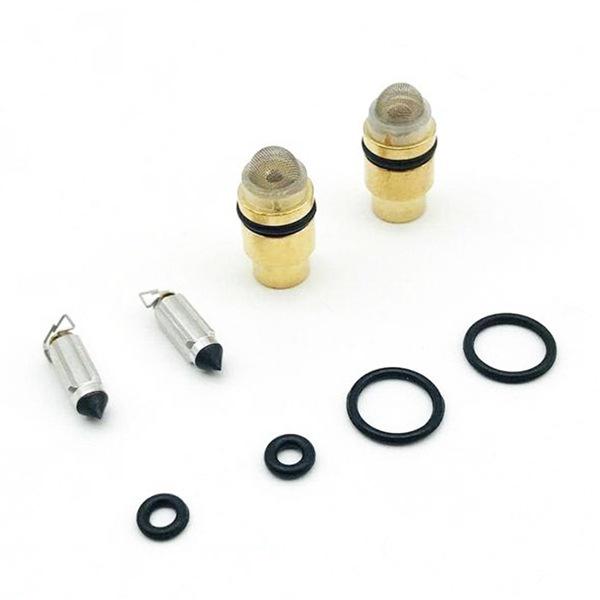 Motorcycle Carburetor Repair Kit - Metal, As shown, 1 Set, Compatible with Ling