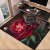 Floral Elegance In Bloom Office Rug Chair Mat, Entryway Carpet, Suitable for Front Door, Bedroom, Living Room, Desk, Holiday Gift