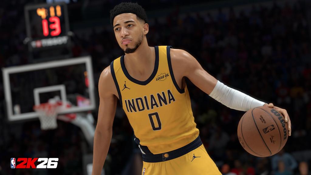 Выпущены цифровые обои NBA 2K26 Switch -