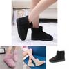 Premium Quality Women's Winter Snow Boots Featuring Plush Thicken Lining And Anti-skid Soles