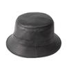 Leather Bucket Motorcycle Free Head Circumference [DEGNER] Hat, Hat, Unisex, Size, 60cm, CP-27 (Black)