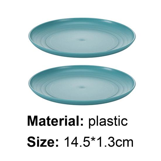 2 шт. фруктовая тарелка прочная прочная конструкция портативная удобная домашняя противоскользящая основа для ужина для подарков