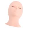 Lash Mannequin Head Silicone Replacement Eyelid Eyelash Practice Model Head Single Fold Eyelid