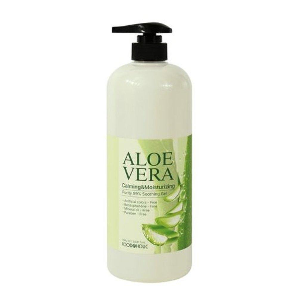 (1 + 1)Успокаивающий гель FoodaHolic Aloe Vera 1000 мл