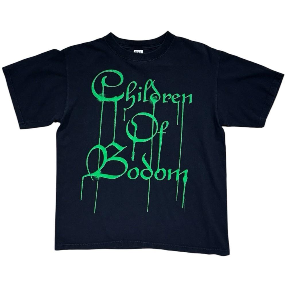 Редкий! Gildan Футболка Children of Bodom Группа Унисекс Концертная S - 5XL Унисекс Футболка