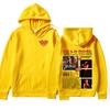 2025 De La Rose Album Fashion Printed Hoodies for Men and Women High Quality Punk Hoodies Harajuku Casual Warm Sweatshirts