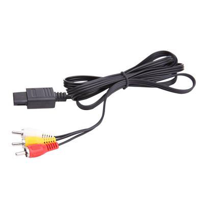 AV-кабель Композитный видеокабель AV-кабель к RCA AV Аудиовидеокабель AV Аудио композитный кабель для Nintendo 64 GameCube SNES SFC