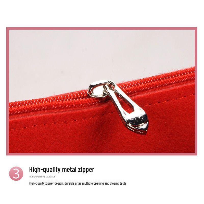 Фетровый органайзер для внутренней сумки: Многомодельное решение для косметики и хранения