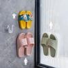 Настенные крючки для тапочек для ванной комнаты — компактные и простые в использовании, набор из 2 шт.