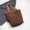 Soft Mout Lamb Suede Shoulder Bag for Women, Cozy & Stylish Fall Winter Hobo Purse, Lightweight Casual Commuting Crossbody Bag
