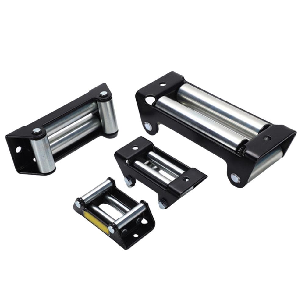 1* Роликовый направляющий ролик для лебедки ATV/UTV 4-х сторонний направляющий трос 2000LB с болтовым креплением для бездорожья