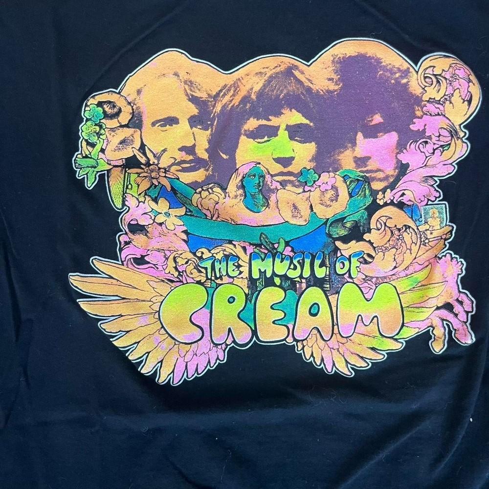 Cream 2022 Tour concert short sleeve black color shirt KV41050 Unisex T-Shirt