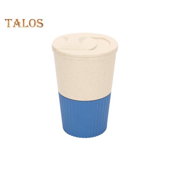 Кофейная чашка, 380 мл, пищевой материал, устойчивый к высоким температурам, толстая герметичная дорожная кружка с защитой от трещин и крышкой, многоразовый нескользящий рукав для улицы