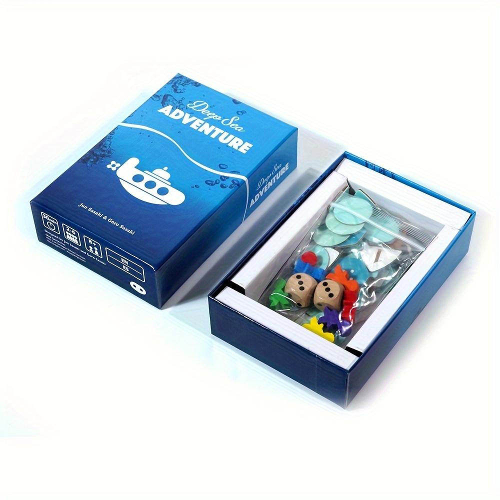 Стратегическая настольная игра «Приключение в глубинах моря» для 2-6 игроков, семейные карточные игры