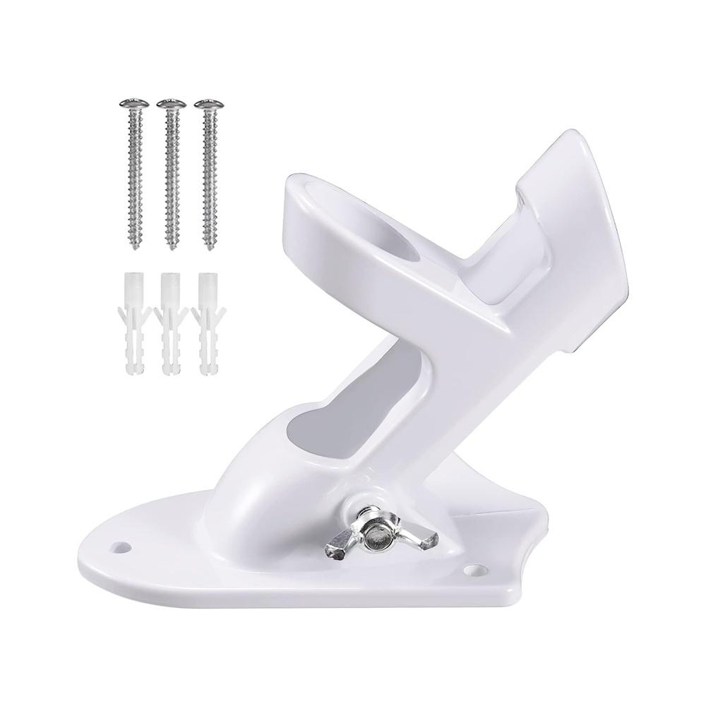 Flag Pole Holder 1'' Two-Position Iron Cast Rust Free Mounting Bracket for House