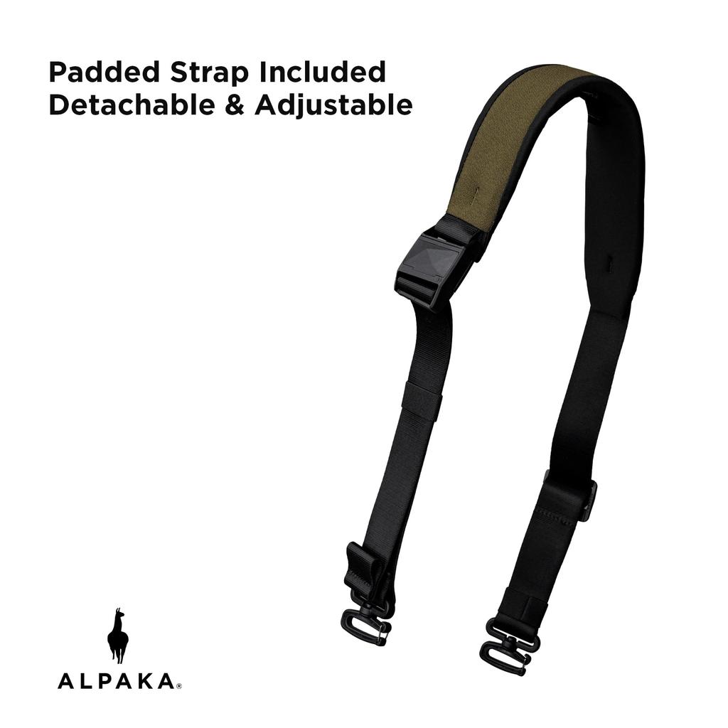 Alpaca VERTEX POUCH Сумка-слинг на плечо кроссбоди для поездок на работу, путешествий, бизнеса Зеленый [ALPAKA]