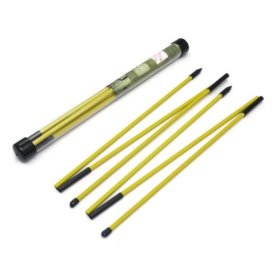 2 шт. Гольф-линейка для выравнивания 3-секционная складная помощь для прицеливания свинга и патта, индикатор направления, стекловолокно, палка для выравнивания гольфа, аксессуары для гольфа