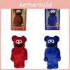 Очаровательный набор коллекционных фигурок Bearbrick Sesame Street Элмо и Коржик 400%