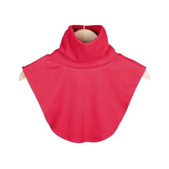 Yousheng Женский Поддельный Воротник Эластичный Однотонный Высокий Воротник Осень Зима Универсальный Повседневный Стиль Нижний Поддельный Воротник