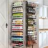 Magnetic Storage Rack Wall Mounted Storage Pantry Shelve High-capacity Spice Rack Save Space Kitchen Floating Shelves for Wall