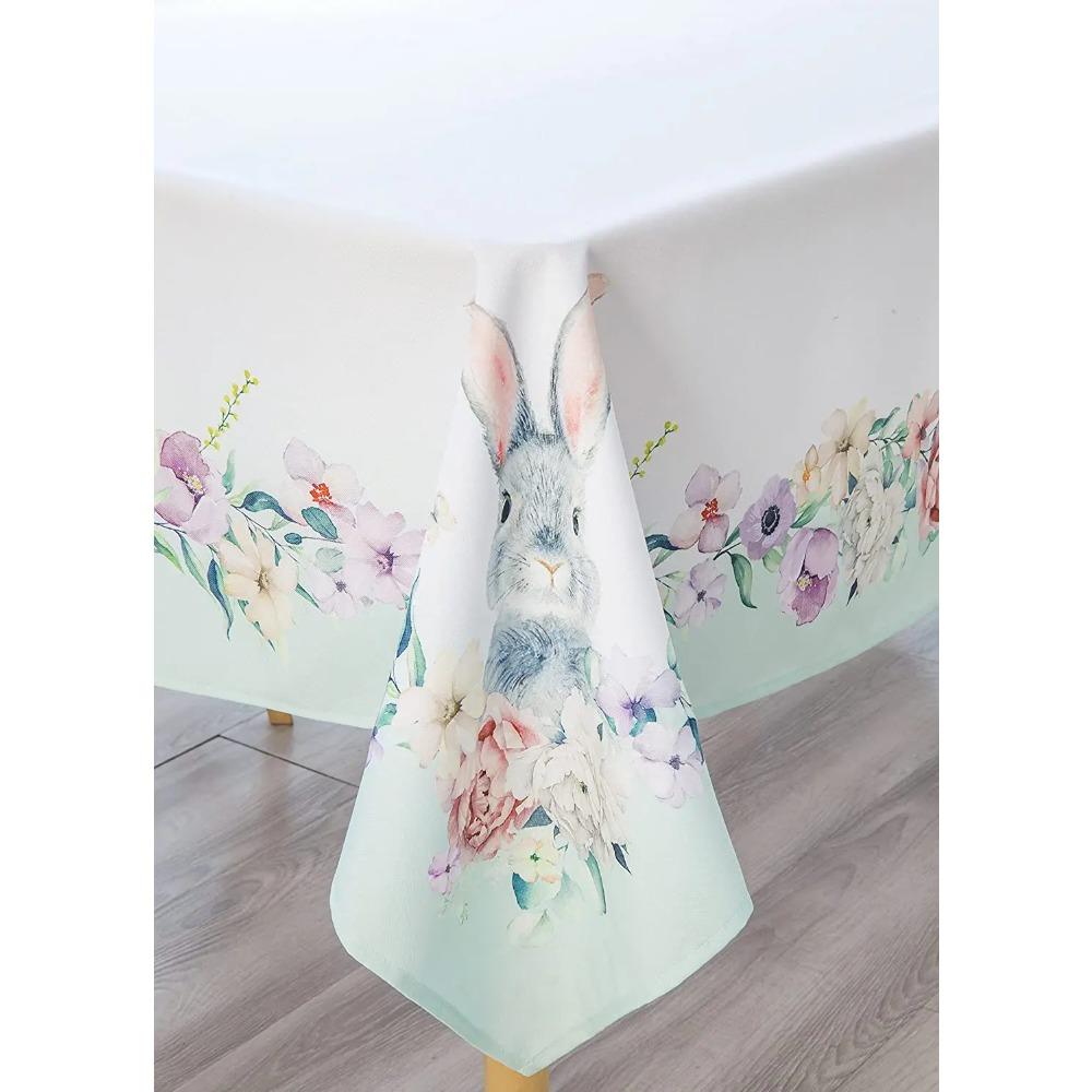 Маленькая свежая квадратная прямоугольная скатерть, подходящая для украшения кухонного стола, простой стиль, украшение скатерти с растениями