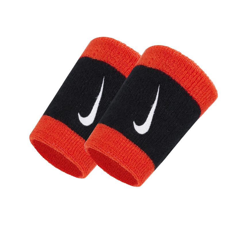 Nike Swoosh Спортивный длинный запястный бандаж Дышащий Защитный Черно-белый AC2287-639