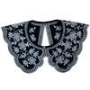 White False Collar Detachable Fake Collar Lace Hollow Out Trim Embroidery Neckline Removable Adults Kids Clothes Accessories