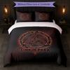 Linkin Park Print 3Pcs Bedding Set Duvet Cover With Two Pillowcases Soft Bed Linen For Household Bedroom