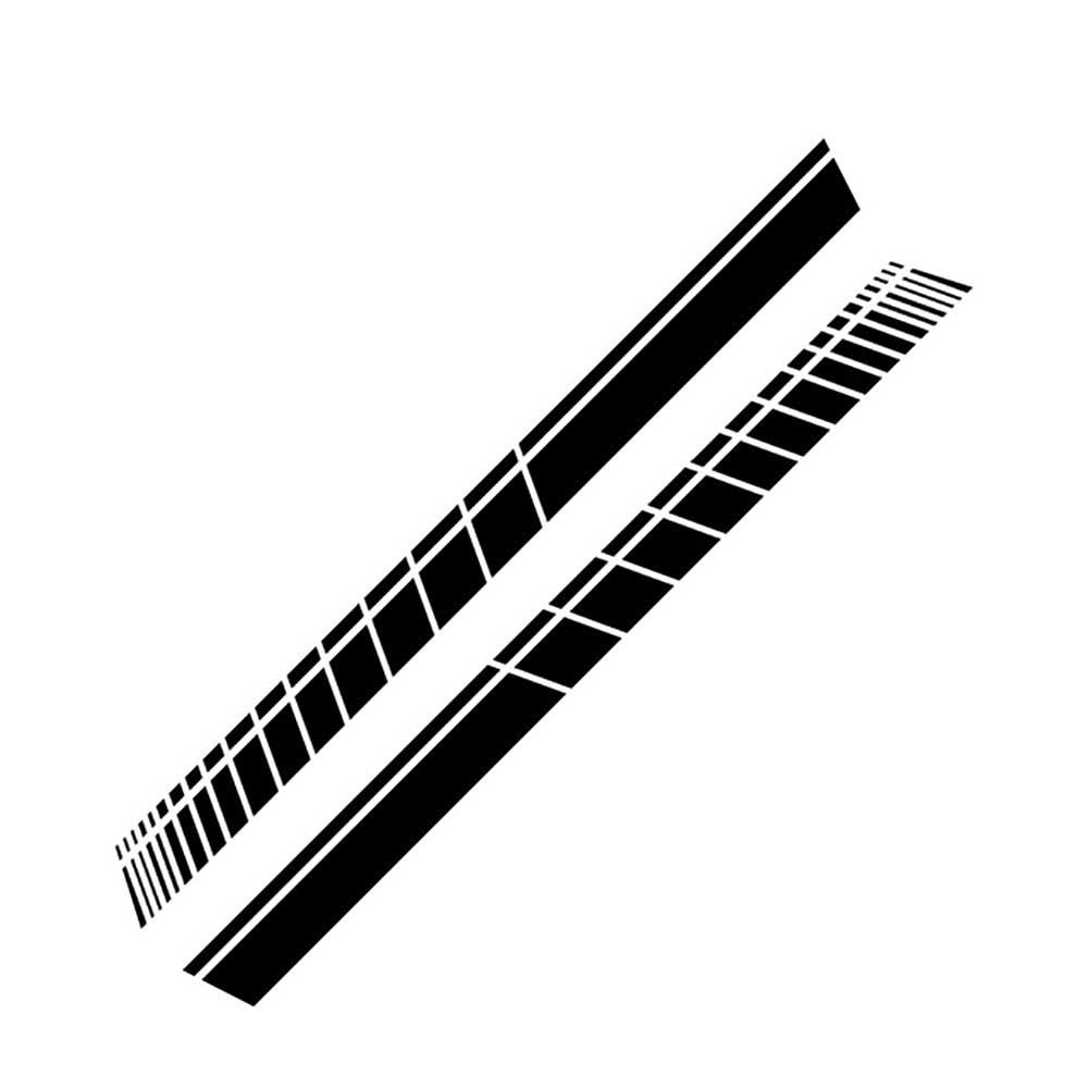 2шт / Набор гоночных полос для автомобиля