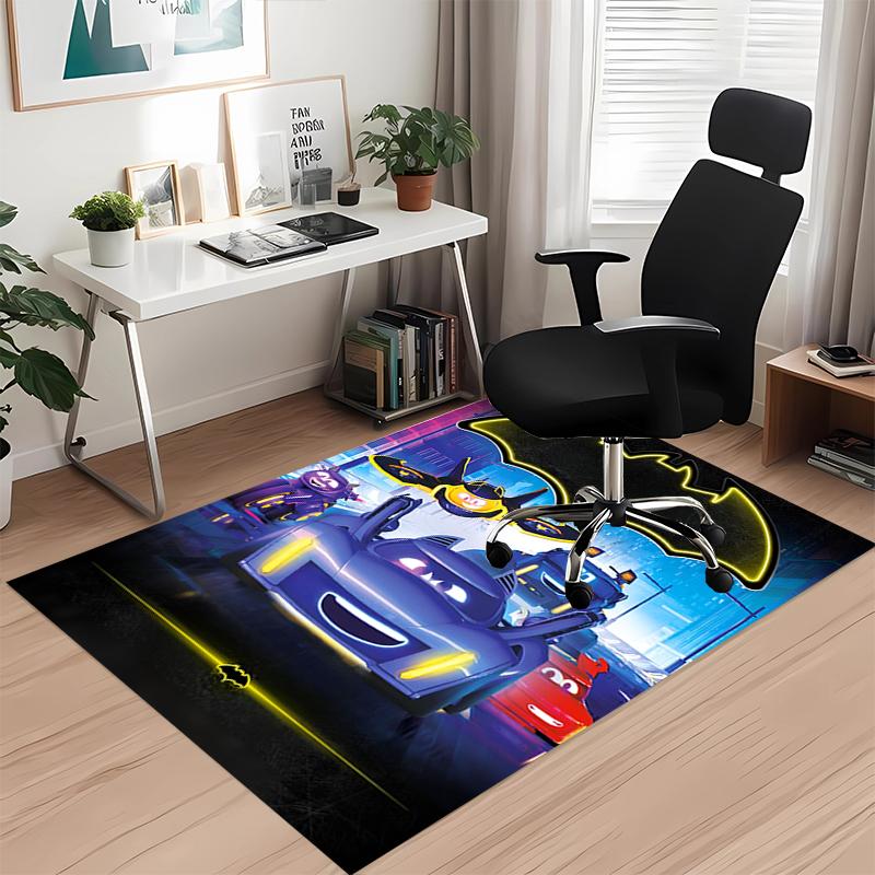 Batwheels Printed Carpetrugfor Office Chair Living Room Bedroom Kitchen Room Decor Gifts