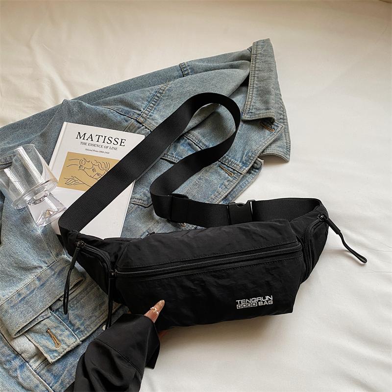 Сумка через плечо женская спортивного стиля, на плечо, нагрудная