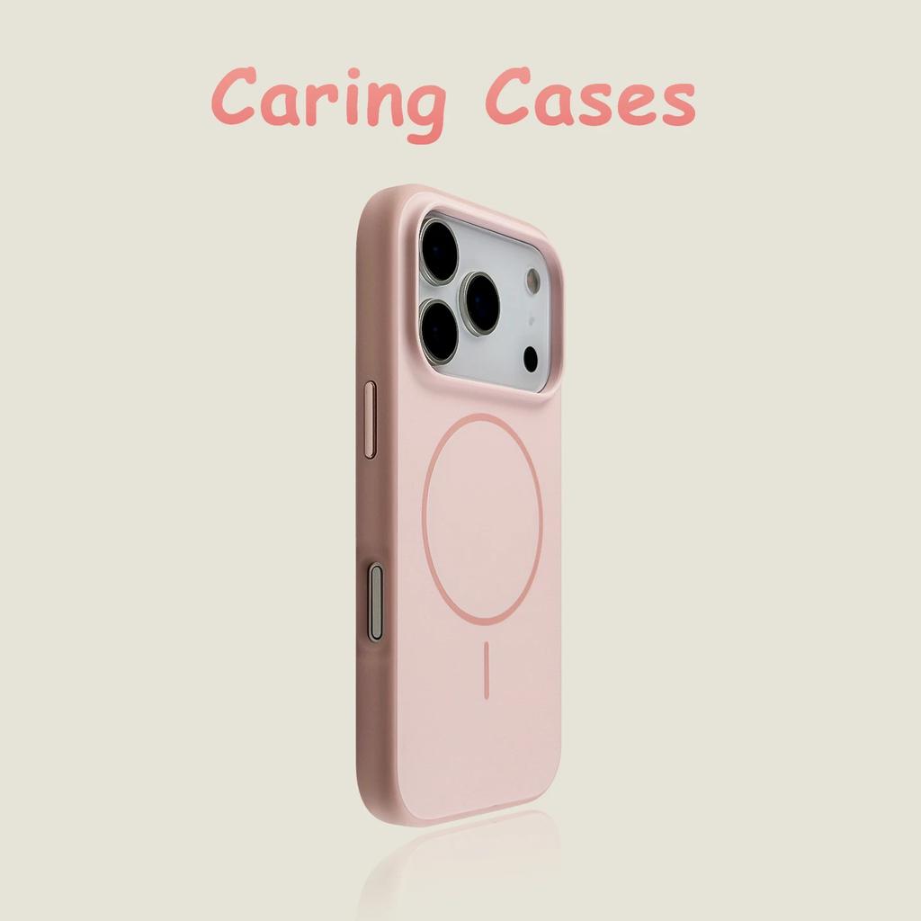 Чехол для iPhone 17 Pro Max кремового цвета с магнитной застежкой и тонким кольцом, мягкий на ощупь, минималистичный, премиум-класса, защитный, совместим с iPhone 16.