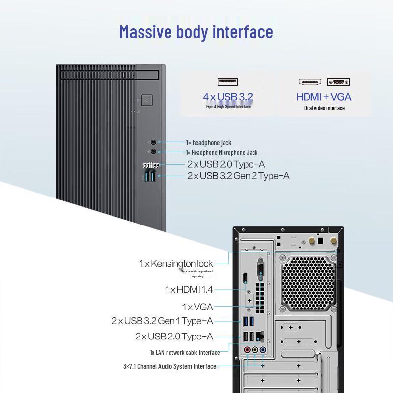 ASUS S503MER Dawn 6X Desktop PC (CN version)