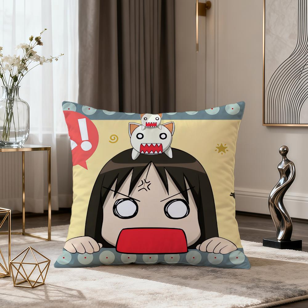 Аниме Япония AAzumanga Daioh Осака AAyumu мягкая Подушка-чехол для дивана дремоты гостиной вечеринки дома питомца Декор Чехол для подушки