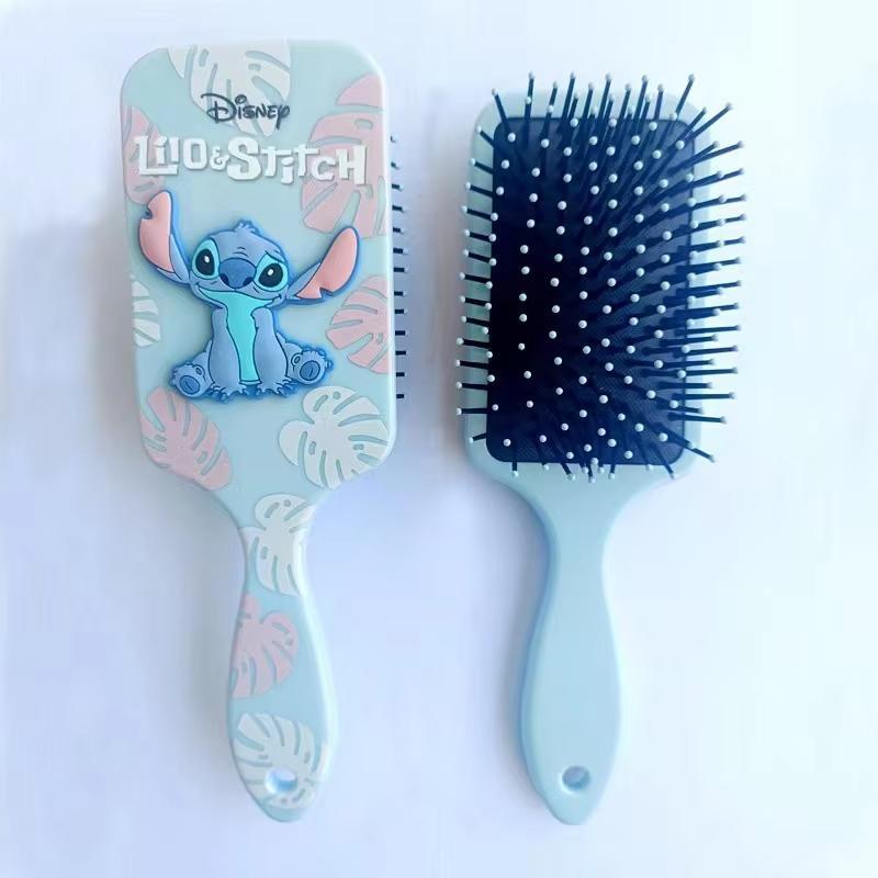 Miniso Дисней Анимация Лило и Стич Серия расчесок Мультяшный Стич Периферийная расческа с воздушной подушкой для массажа Детская для девочек Студенческая расческа