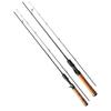 Ultra-Light Fishing Rod Carbon Fiber Spinning/Casting Lure Pole Bait Wt 1.5-9G Line Wt 3-6Lb Wood Handle Fast  Fishing Rods
