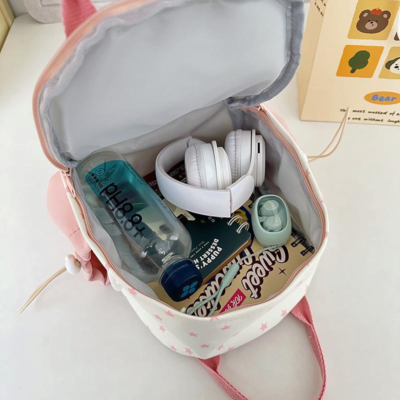 The Schoolbag Is High-value, Two-dimensional, Fresh and Cute, Light In Pain