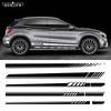 2 шт. Для Mercedes Benz GLA Класса GLA45 AMG X156 GLA200 H247 GLA250 Edition 1 Наклейки Боковые Полосы на Дверь Автомобиля Комплект Кузова Длинная Наклейка
