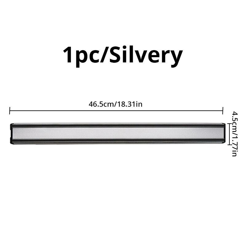 1 шт. Увеличьте пространство на кухне с помощью этой магнитной стальной планки для ножей, держателя, стойки, инструментов, посуды