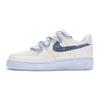 Air Force 1 Air Force 1 Скейтбордические кроссовки Женские Бежевый Белый Синий DD8959-100(Team80-QD)