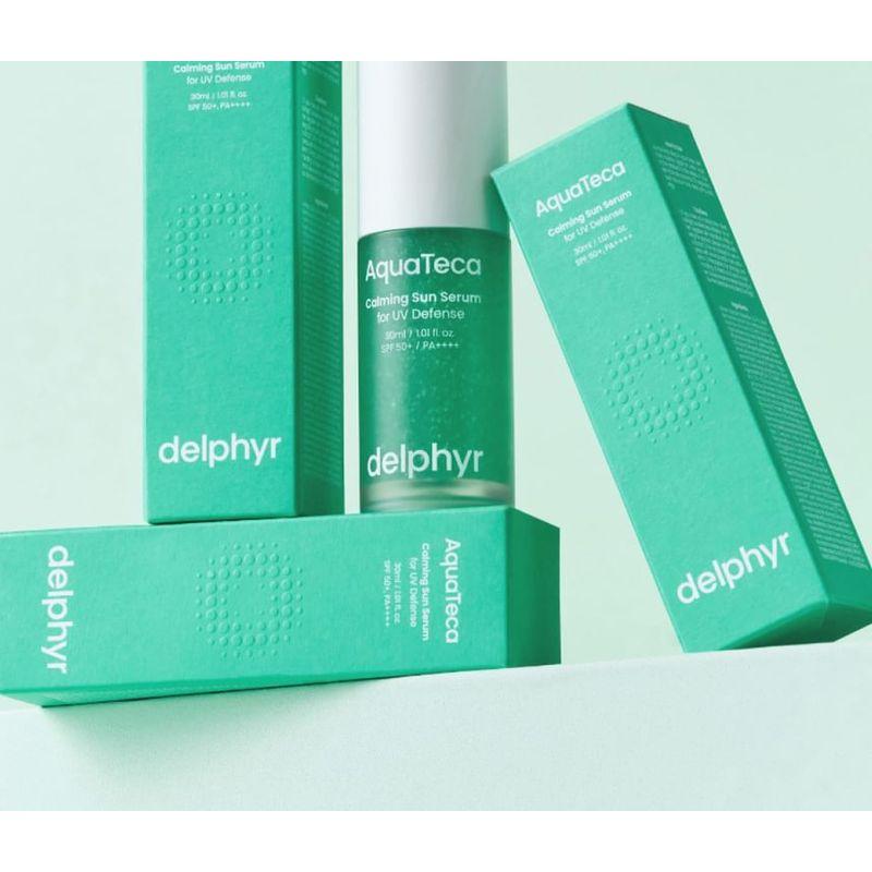 Delphyr - AquaTeca Успокаивающая солнцезащитная сыворотка Jumbo