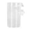 Fish Food Feeder Tube Transparent Acrylic Floating Food Feeding Fish Tank Feeding Tube for Aquarium