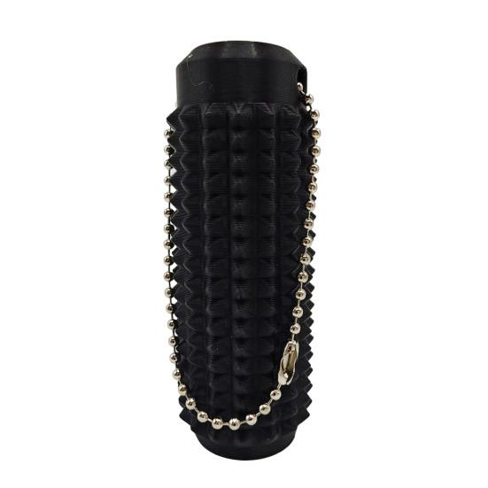 Игрушка-фиджет Spiky Roller с цепочкой из бусин, снятие тревожности, стресса, концентрация внимания, неровная массажная палочка, сенсорный ролик, брелок-подвеска