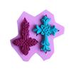 Silicone Cross Frozen Cake Mold Cake Decorative Mold Silicone Cake Mold Silicone DIY Cross Double