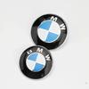 VLBA5 74mm 82mm rear boot badges front hood trunk Emblem logo for BMW F10 E64 E63 E60 E52 E83 E46 E92 E90 E84 E93 G03 F20 X3 X5 X6