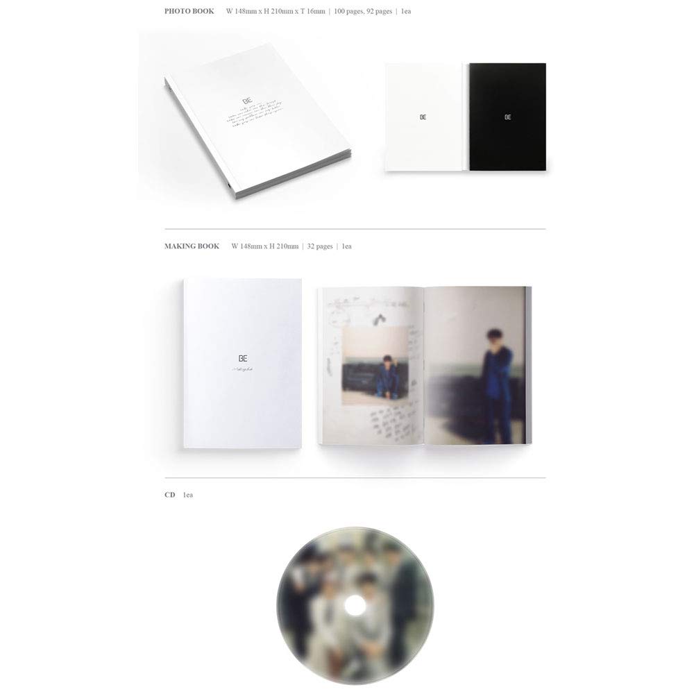 BTS Be Essential Edition Provided by HATS (Poster (on-pack), Card)