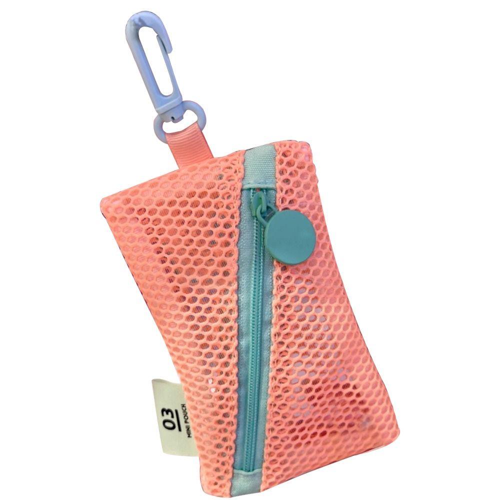 Портативные сетчатые сумки на молнии Легкий органайзер для косметических аксессуаров Дорожные карманы для туалетных принадлежностей Девочки