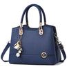 Trendy Color Block Pu Handbag With Spacious Interior For Modern Women In Various Colors