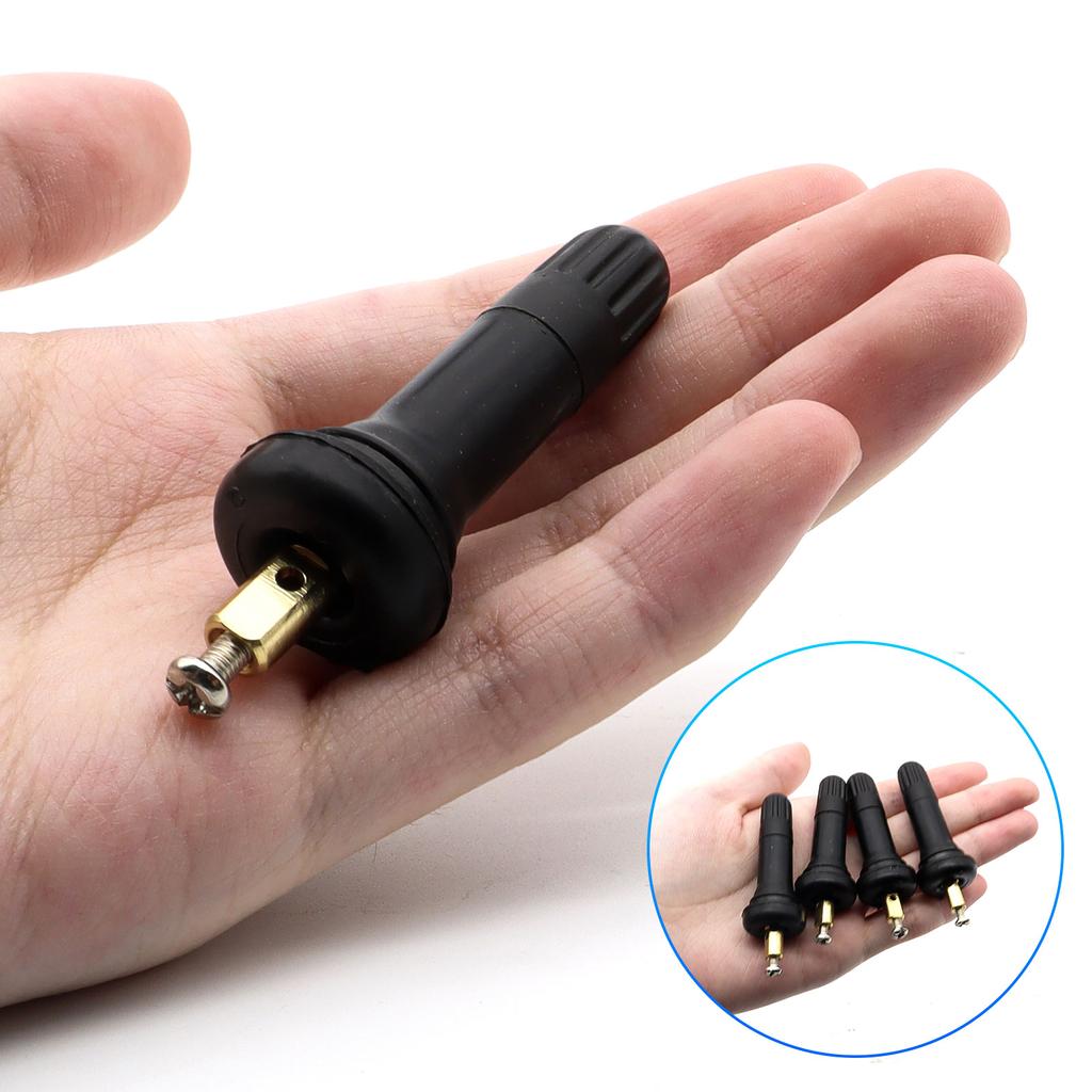 4 шт., TPMS, резиновая защелка, датчик давления в шинах, штоки клапанов, сервисный ремонтный комплект, запасной комплект для шин GMC Buick Ford Encore Cadillac
