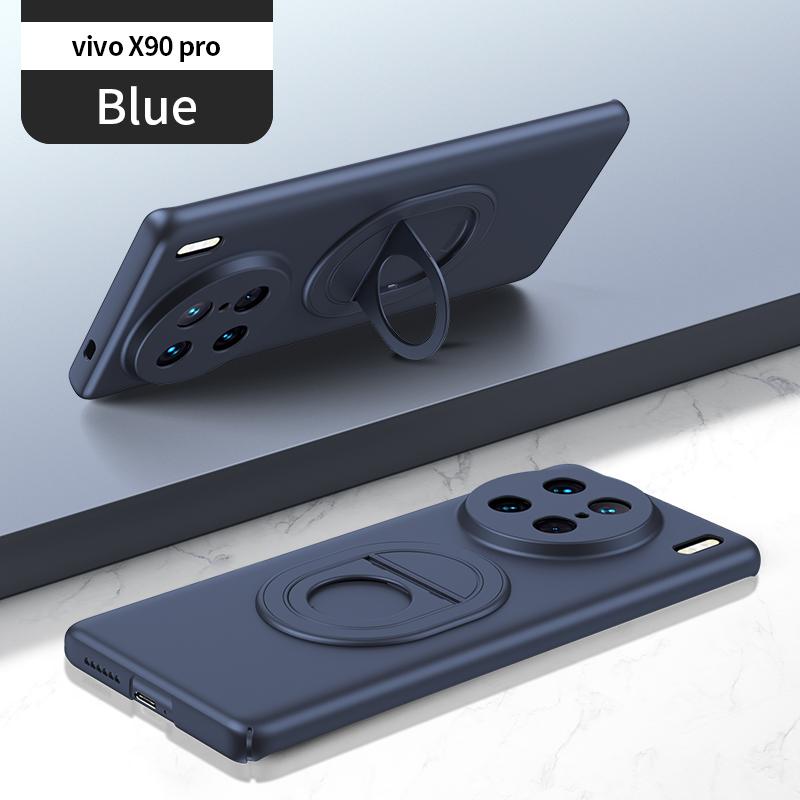 Чехол для VIVO X100 Pro Жесткий ПК Skin С кольцом-подставкой Магнитная защитная задняя крышка Чехол для телефона VIVO X100 X90 X80 Pro